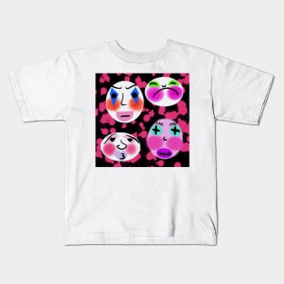 emotional egg clowns Kids T-Shirt